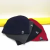 Knitted casual autumn and winter hat Item Picture